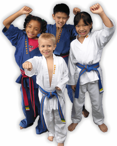 Martial Arts Summer Camp for Kids in Alexandria VA - Happy Group of Kids Banner Summer Camp Page