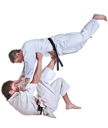 Brazilian Jiu Jitsu Lessons for Adults in Alexandria VA - BJJ Floor Throw Men